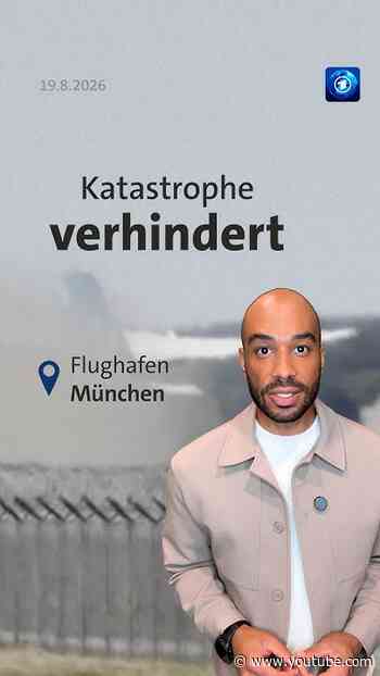 Wie kam es zur Beinahe-Katastrophe am Flughafen München?  (Videomaterial: MunichAviation)