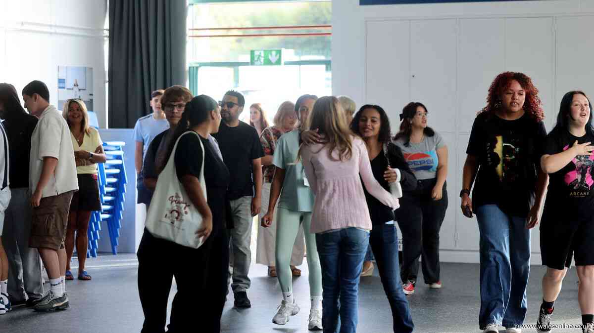 Cardiff pupils celebrate beating Wales-wide GCSE performance in 2026
