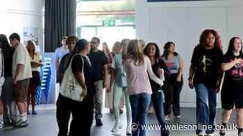 Cardiff pupils celebrate beating Wales-wide GCSE performance in 2026