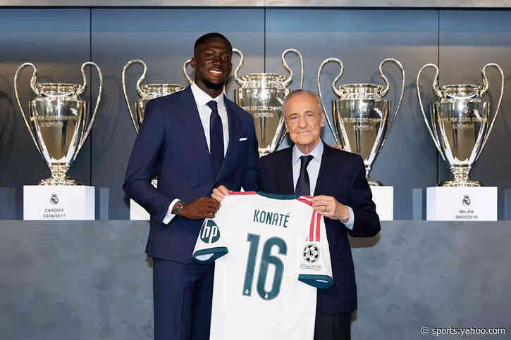 Konaté, unveiled by Real Madrid