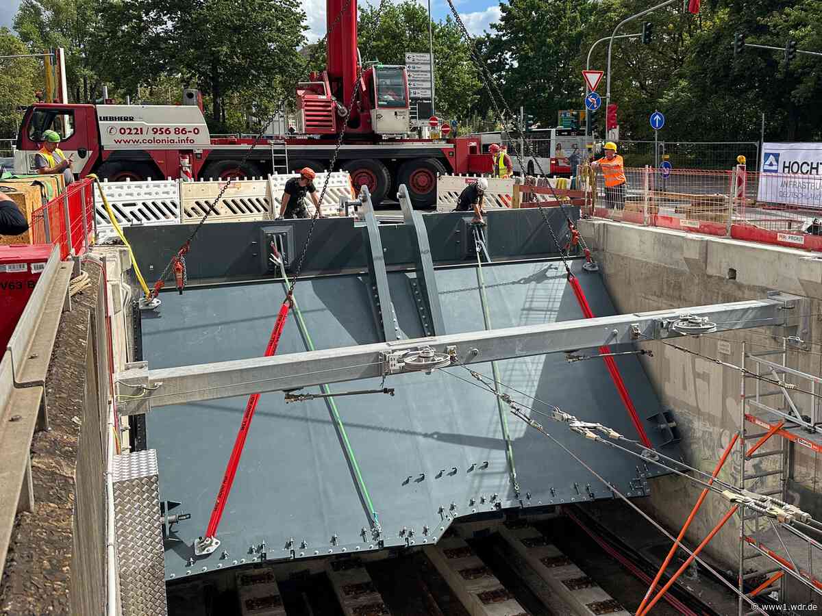 Gefahr bei Hochwasser: Köln sorgt mit neuem Tor vor