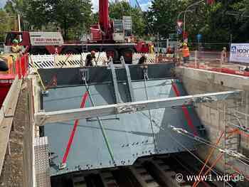 Gefahr bei Hochwasser: Köln sorgt mit neuem Tor vor