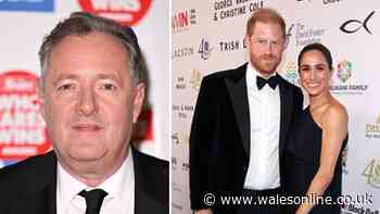 Piers Morgan's brutal response to Harry and Megan returning to the UK