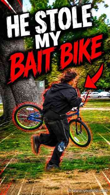 He Stole my Bait Bike! 😂 #Pranks #Funny #Viral
