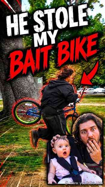He Stole My Bike... But It Was a Bait Bike Trap! #Pranks #Funny #Viral