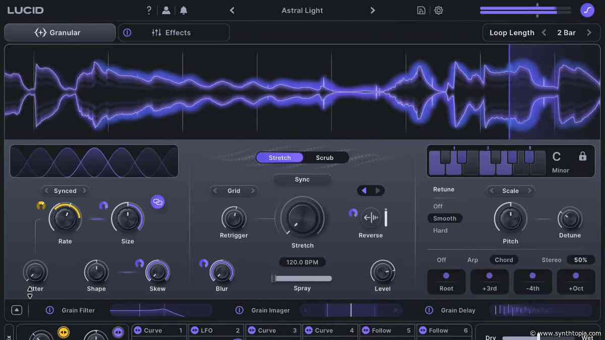 New Effect, Lucid, Turns Audio Into Granular Textures