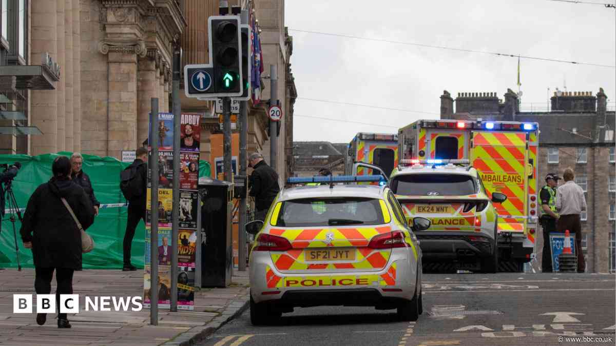 Man dies after falling from Harvey Nichols building in Edinburgh