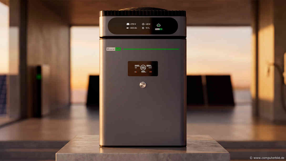 Maxxicharge V2+: Balkonkraftwerk-Speicher startet mit 300 Euro Rabatt