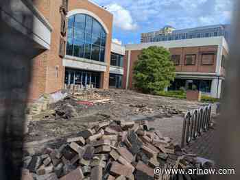 One Central Library entrance closes for $2.3M project to prevent flooding