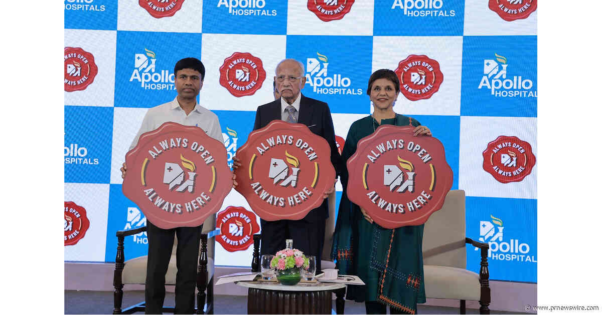 Apollo Hospitals launches 'Always Open, Always Here', a global first in healthcare from India