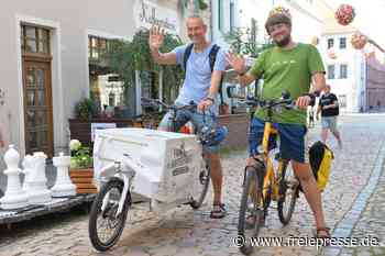 Radlertruppe: Ungewöhnliche Kaffeefahrt führt durch Glauchau