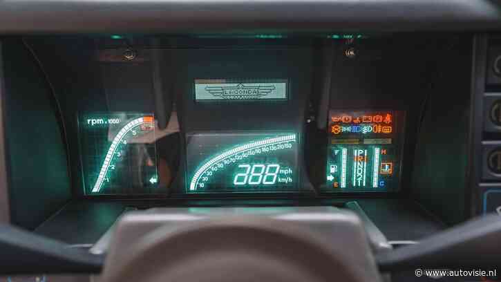 Te koop: de gaafste stationwagon aller tijden had 40 jaar geleden al een digitaal dashboard