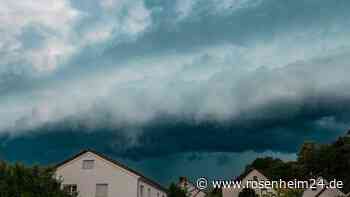 Unwetterwarnungen in Bayern: Hagel und Starkregen erwartet – in anderen Teilen starke Gewitter unterwegs