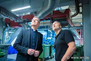 Besuch vom Bischof: Der Schnelldenker im Druckhaus