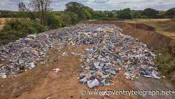 Giant 'hidden' illegal waste site on Nuneaton's doorstep shut down by police