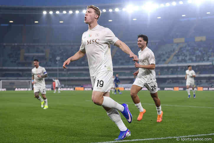 Napoli set Hojlund a 20-goal target as Allegri eyes new level from Dane