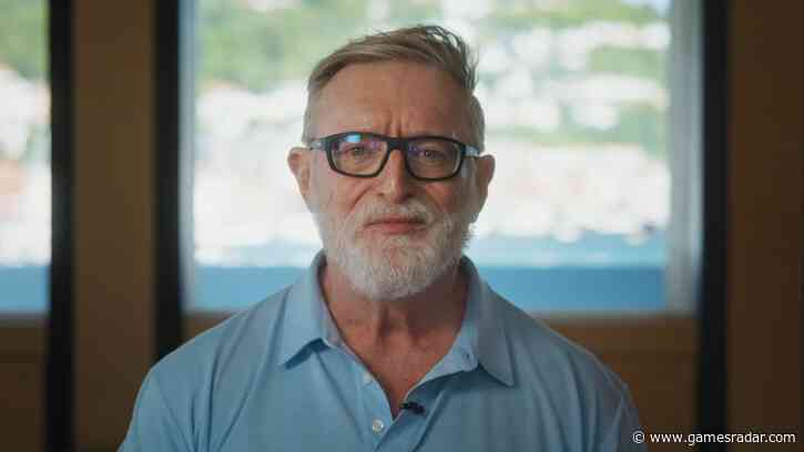 Valve chief Gabe Newell makes a rare public appearance as "New Chad Gabe" and rings in Dota 2's biggest tournament