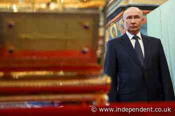 Putin visits unearthed remains of medieval Russian prince that shocked historians