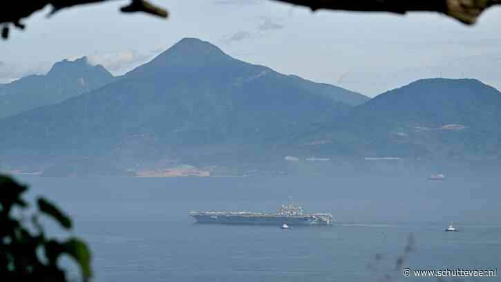 USS George Washington aangekomen in Midden-Oosten