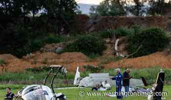 Airplane pilot killed in collision with Pennsylvania police helicopter near runway
