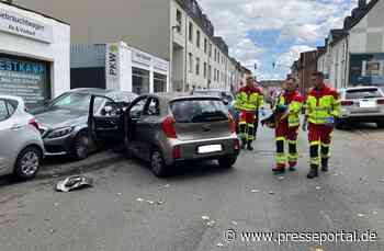 FW-OB: Verkehrsunfall auf der Grenzstraße
