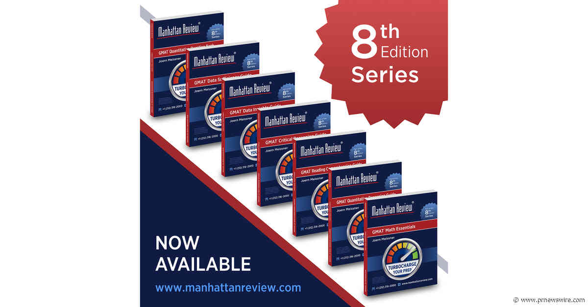 Manhattan Review Publishes Eighth Edition of Its Turbocharge Your GMAT Series