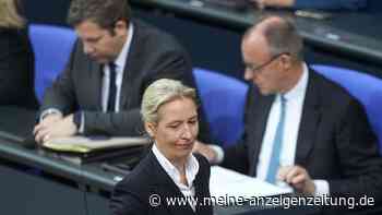 Umfrage-Klatsche für die Koalition: AfD stärkste Kraft, Merz so unbeliebt wie noch nie