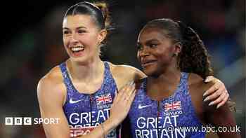 History for Hunt and Asher-Smith in golden finish for GB