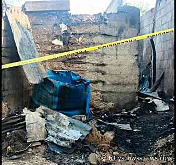 Falla eléctrica causó incendio de una casa en Aregue y damnificó a una familia en Lara