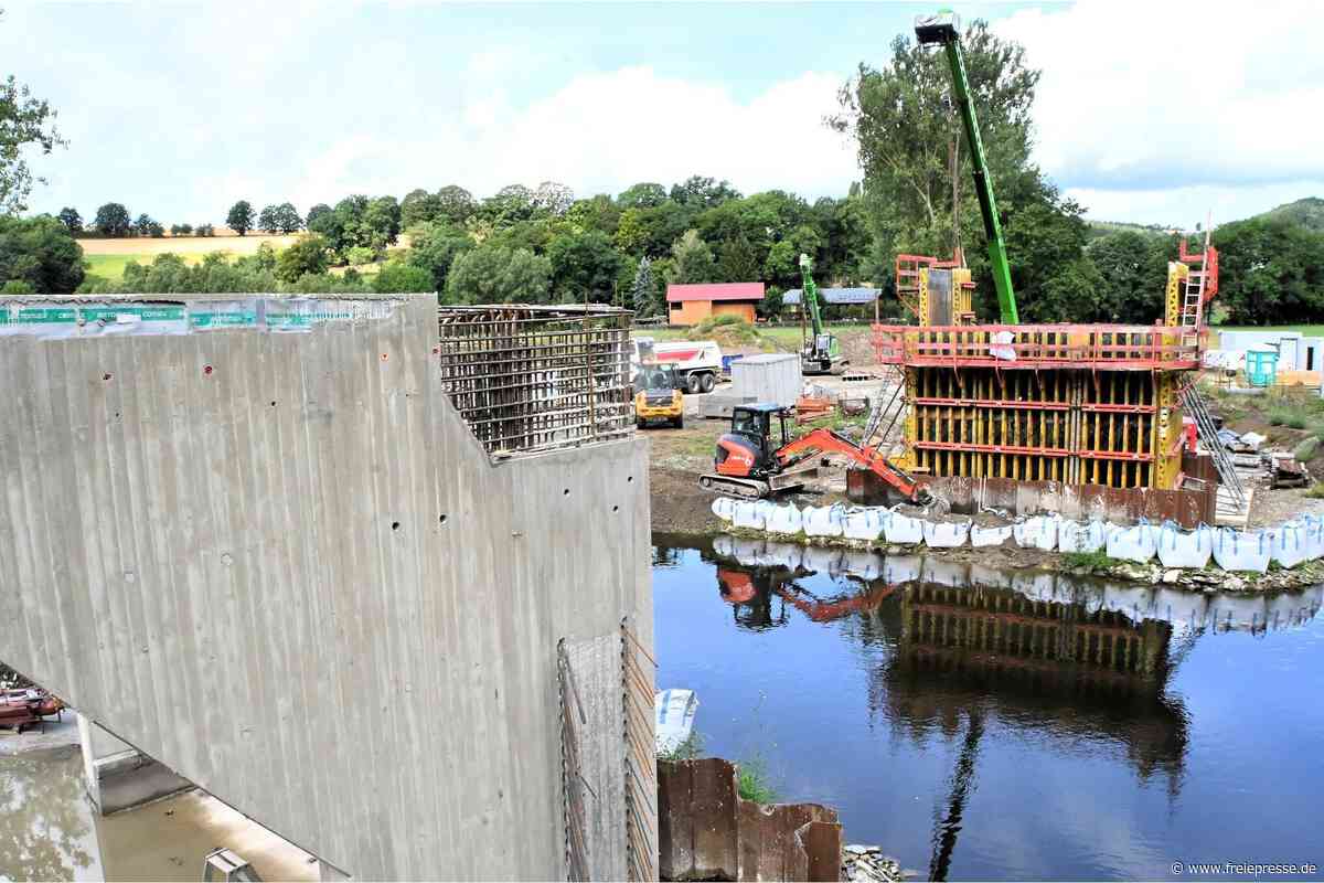 Diese Großbaustelle im Vogtland macht trotz extremer Hitze deutliche Fortschritte