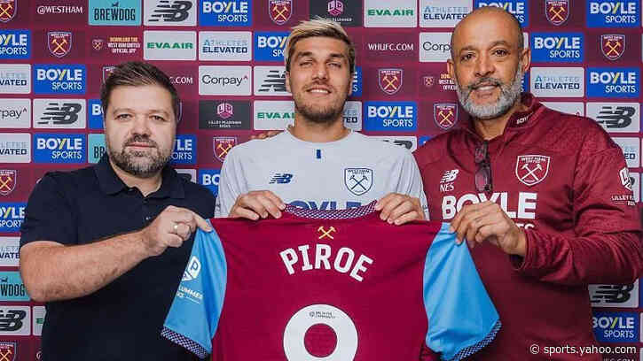 Nuno confident Piroe can make impact for Hammers