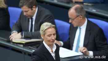 Umfrage-Klatsche für die Koalition: AfD stärkste Kraft, Merz so unbeliebt wie noch nie