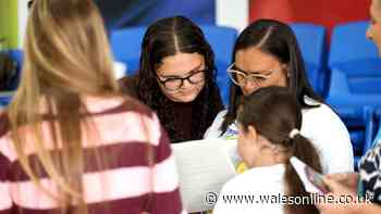 GCSE results day 2026 live: Pupils around Wales celebrate collecting their results
