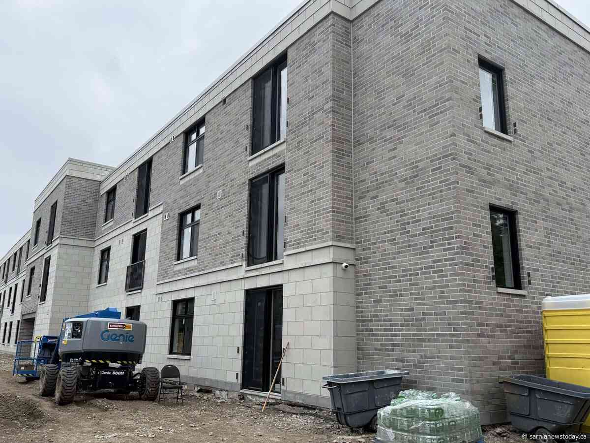 Lambton County's Kathleen Ave Housing Project nears completion