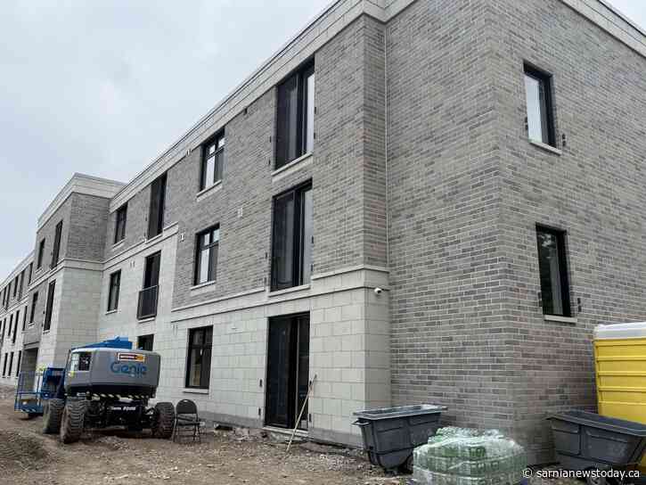 Lambton County's Kathleen Ave Housing Project nears completion