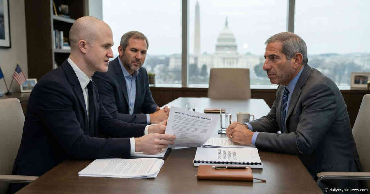 CLARITY Act reportedly pushed by Brian Armstrong in Howard Lutnick meeting