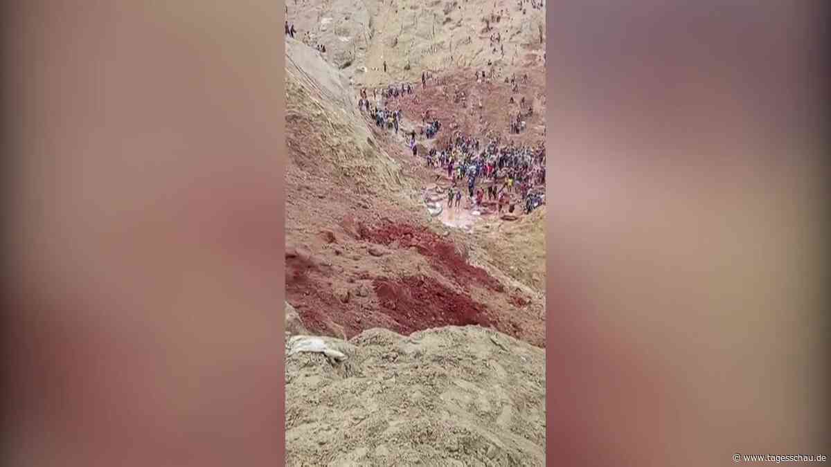 Mehr als 100 Tote bei Einsturz von Goldmine in Zentralafrika