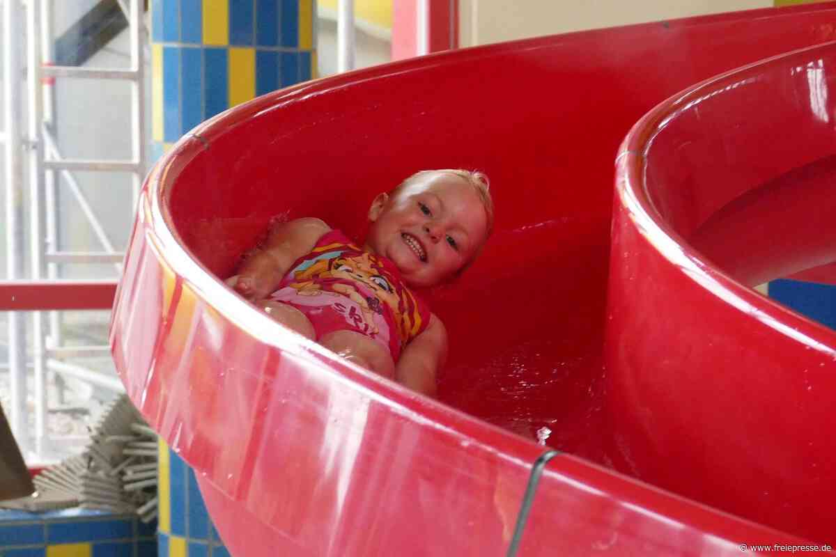 Neue Rutschen im Marienberger Spaßbad Aqua Marien: Wie gut sind sie?