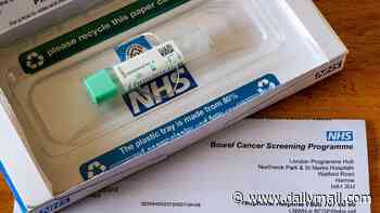 The 2-minute test all Britons should take to slash risk of bowel cancer death by 43 per cent, scientists urge