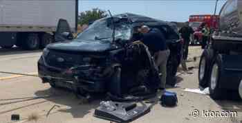 Investigation begins after officer-involved accident, Perry PD says