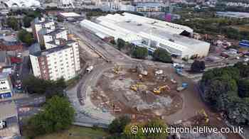 Gateshead Flyover demolition 'on schedule' as busy Park Lane roundabout set to reopen