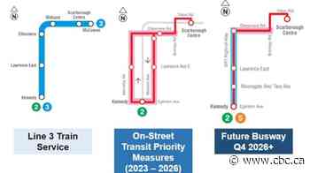Scarborough busway opening Sept. 30: TTC