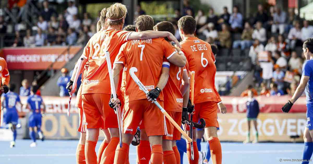 LIVE WK hockey | Snel antwoord Nederland na vroege tegengoal: Van Dam slaat hockeyers naast Japan