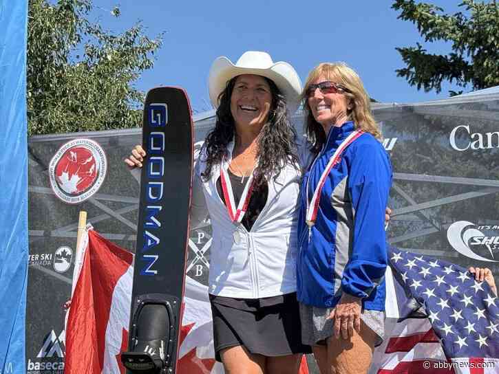 From recovery to the podium: Cowichan’s Barry sets Canadian record at water ski worlds