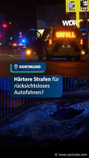 Härtere Strafen für rücksichtsloses Autofahren? I Westpol I WDR #shorts #raser #verkehr