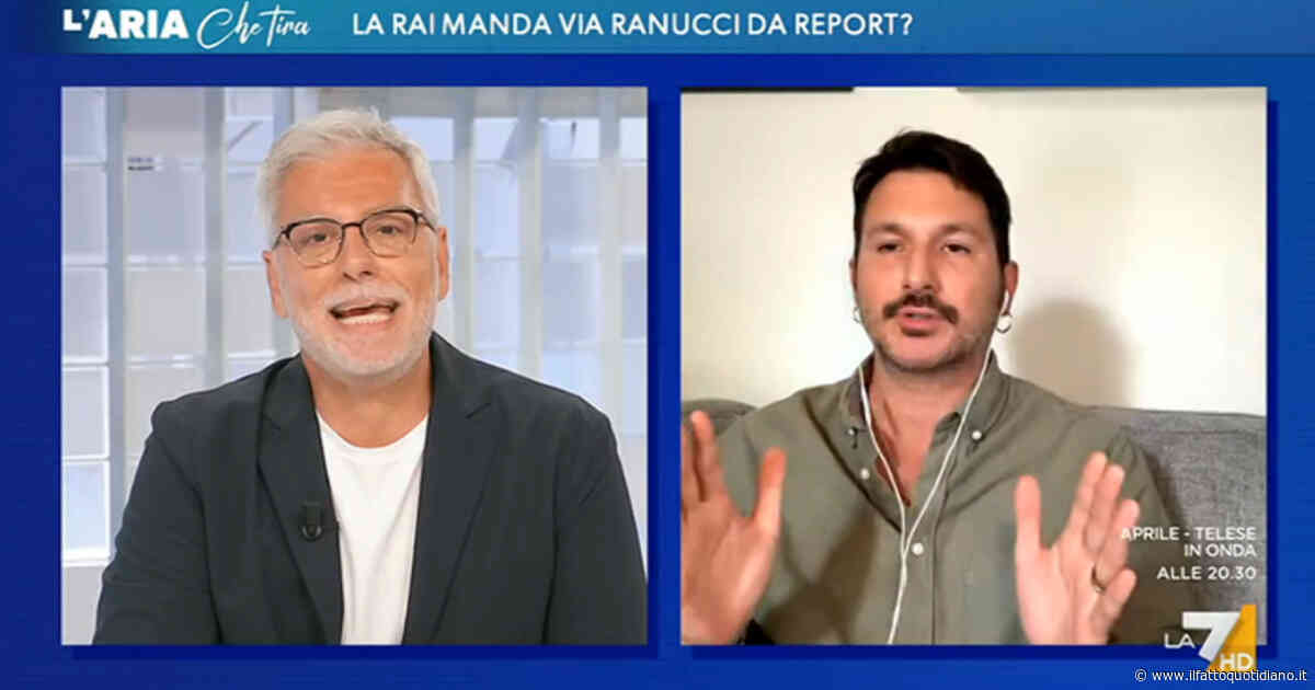 Scontro Mollicone-Pucciarelli su La7. “Gli stipendi di Report? Trasparenza”. “Allora pubblicate le chat di Delmastro”