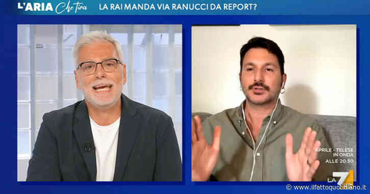 Scontro Mollicone-Pucciarelli su La7. “Gli stipendi di Report? Trasparenza”. “Allora pubblicate le chat di Delmastro”