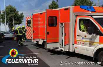FW-MG: Rettungshubschrauber nach Fahrradunfall im Einsatz