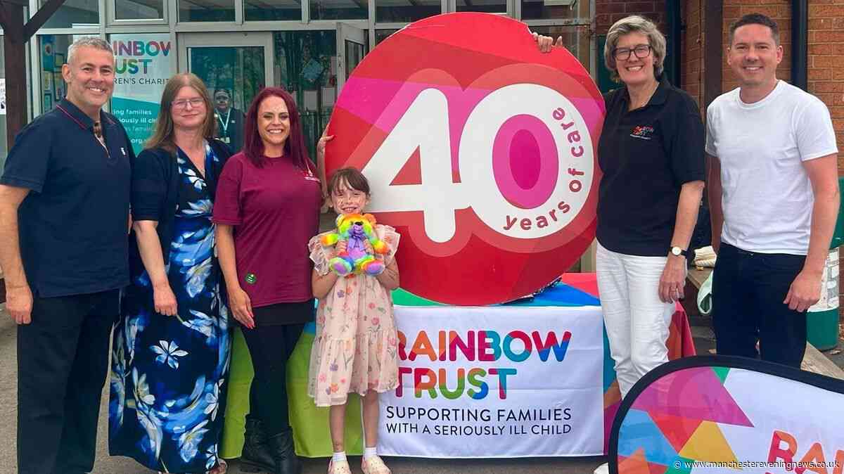 School opens doors for milestone event for children's charity Rainbow Trust