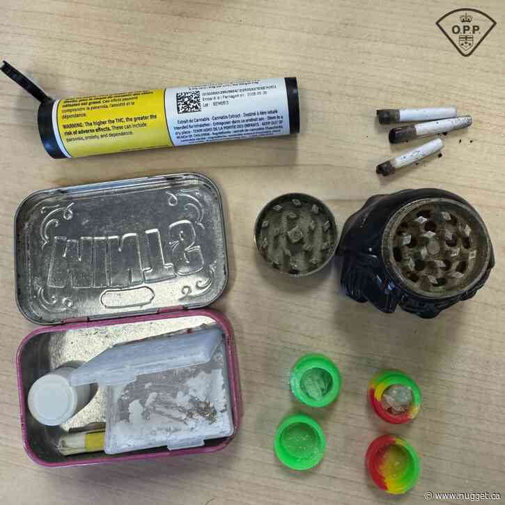 North Bay man faces charges after traffic stop in Callander, police seize cocaine and meth